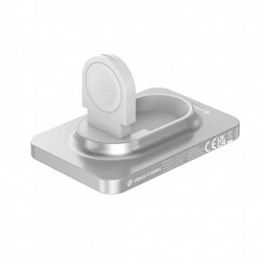 Logo trade promotional merchandise picture of: Urban Vitamin Malibu RCS plastic/alu 5000 mah powerbank