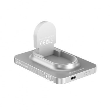 Logo trade promotional merchandise image of: Urban Vitamin Malibu RCS plastic/alu 5000 mah powerbank