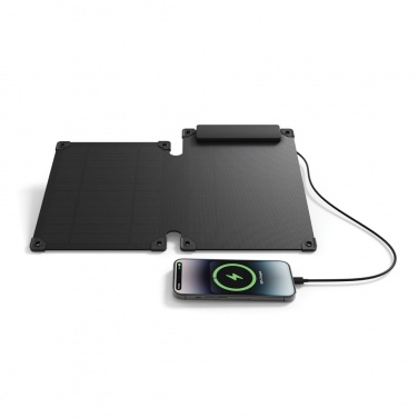 Logo trade promotional products image of: Solarpulse rplastic portable Solar panel 10W
