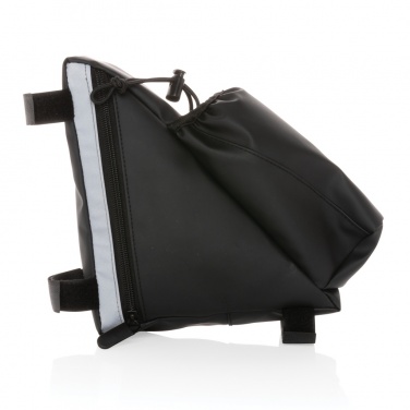 Logotrade business gift image of: PU high visibility bike frame bag with bottle holder