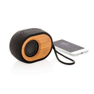 Logo trade promotional giveaways picture of: Bamboo X  speaker