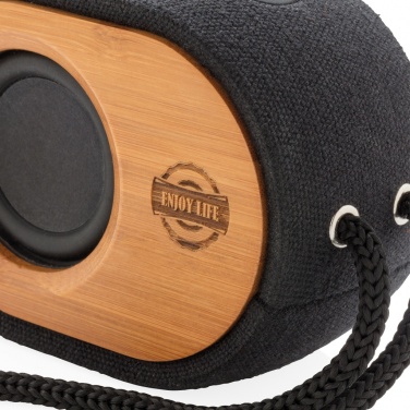 Logo trade promotional giveaway photo of: Bamboo X  speaker