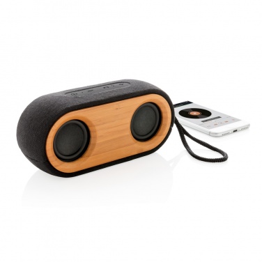 Logotrade promotional gifts photo of: Bamboo X double speaker