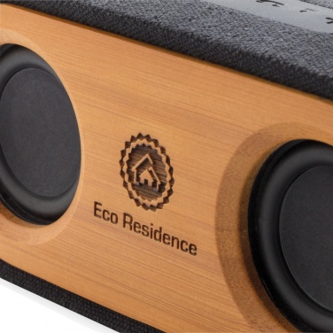 Logotrade corporate gift image of: Bamboo X double speaker