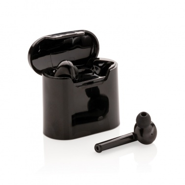 Logo trade promotional products image of: Liberty wireless earbuds in charging case
