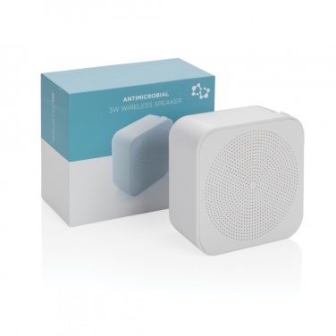 Logo trade promotional merchandise image of: 3W antimicrobial wireless speaker