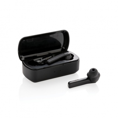 Logotrade promotional item image of: Free Flow TWS earbuds in charging case