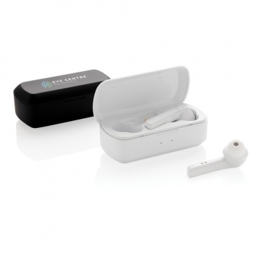 Logotrade promotional giveaways photo of: Free Flow TWS earbuds in charging case