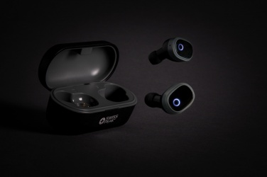 Logo trade promotional gifts picture of: Swiss peak TWS earbuds