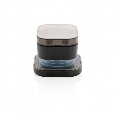 Logotrade promotional item picture of: TWS earbuds in wireless charging case
