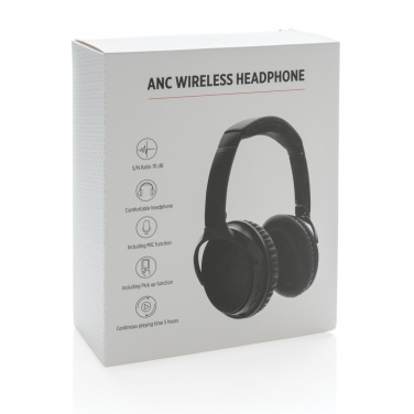 Logo trade corporate gifts image of: ANC wireless headphone