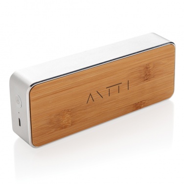 Logotrade promotional giveaway picture of: Nevada Bamboo 3W wireless speaker