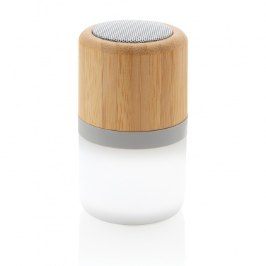 Logotrade business gift image of: Bamboo colour changing 3W speaker light