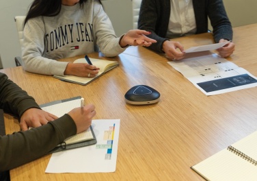 Logo trade business gift photo of: Conference call speaker