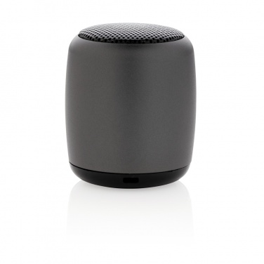 Logo trade promotional item photo of: Mini aluminium wireless speaker
