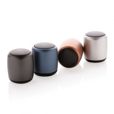 Logotrade promotional item picture of: Mini aluminium wireless speaker