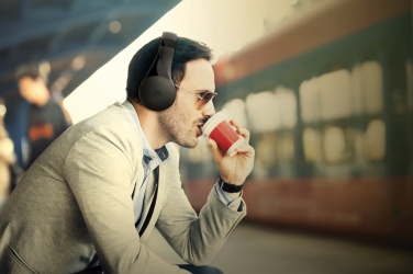 Logo trade promotional giveaways picture of: Motorola MOTO XT500 wireless over ear headphone