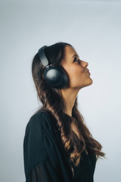 Logotrade advertising product image of: Urban Vitamin Cupertino RCS rplastic ANC headphone