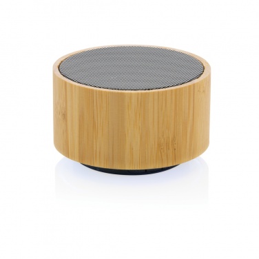 Logotrade promotional merchandise photo of: RCS recycled plastic and bamboo 3W wireless speaker