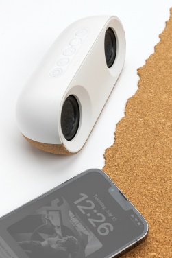 Logotrade promotional giveaways photo of: Oregon RCS recycled plastic and cork 10W speaker