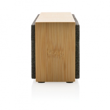 Logotrade promotional giveaway image of: Wynn 10W bamboo wireless speaker