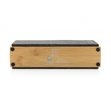 Logotrade promotional giveaway picture of: Wynn 10W bamboo wireless speaker