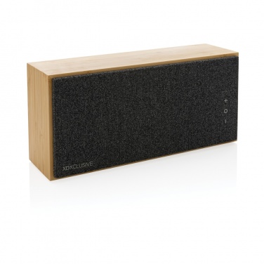 Logo trade business gift photo of: Wynn 20W bamboo wireless speaker