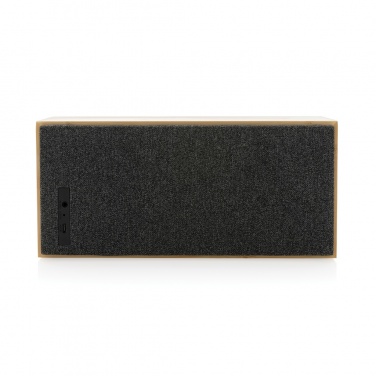 Logo trade promotional gift photo of: Wynn 20W bamboo wireless speaker