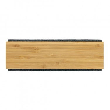 Logo trade promotional giveaway photo of: Wynn 20W bamboo wireless speaker