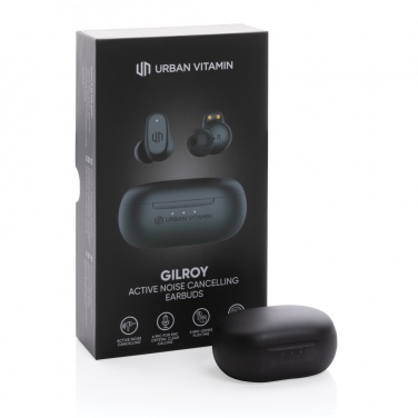 Logotrade promotional giveaway picture of: Urban Vitamin Gilroy hybrid ANC and ENC earbuds