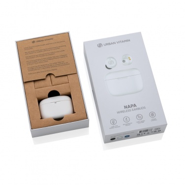 Logo trade promotional item photo of: Urban Vitamin Napa earbuds