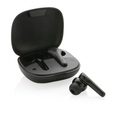 Logo trade promotional merchandise image of: Urban Vitamin Byron ENC earbuds