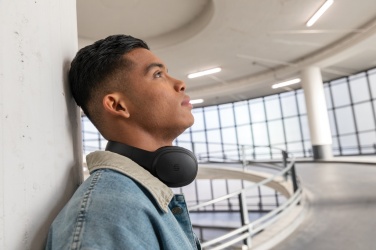 Logo trade promotional merchandise image of: Urban Vitamin Belmont wireless headphone