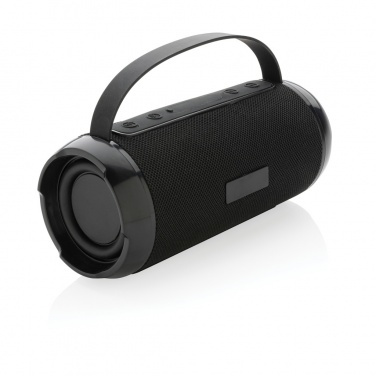 Logo trade promotional merchandise image of: RCS recycled plastic Soundboom waterproof 6W speaker