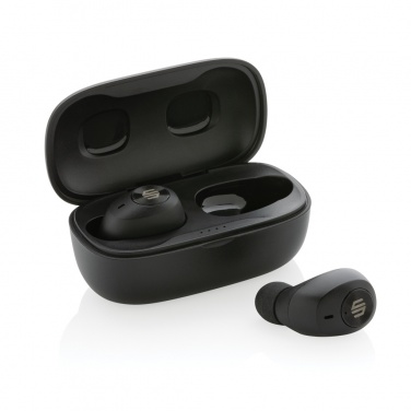 Logo trade corporate gifts picture of: Urban Vitamin Palm Springs RCS rplastic ENC earbuds