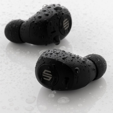 Logo trade corporate gift photo of: Urban Vitamin Palm Springs RCS rplastic ENC earbuds