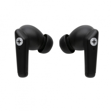 Logo trade promotional items picture of: RCS recycled plastic Swiss Peak TWS earbuds 2.0
