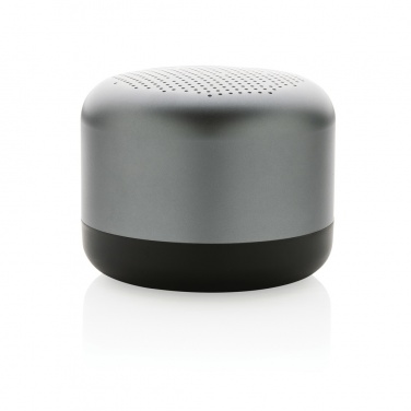 Logo trade business gifts image of: Terra RCS recycled aluminium 5W wireless speaker