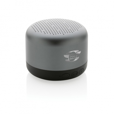 Logo trade promotional products picture of: Terra RCS recycled aluminium 5W wireless speaker