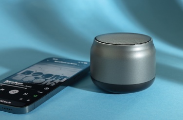 Logo trade advertising products image of: BeatBuddy recycled plastic 3W speaker