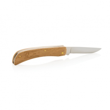 Logo trade promotional items image of: Wooden knife