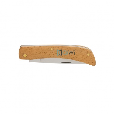 Logo trade promotional merchandise photo of: Wooden knife