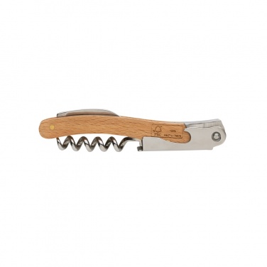 Logo trade advertising products image of: Wooden Corkscrew