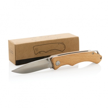Logotrade promotional item image of: Wooden outdoor knife