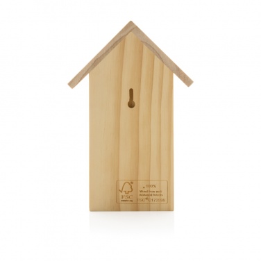 Logotrade promotional gift picture of: Wooden birdhouse