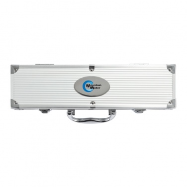 Logo trade corporate gifts image of: 3 pcs barbecue set in aluminium box