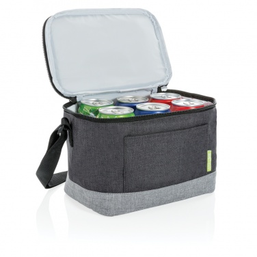Logo trade promotional merchandise picture of: Duo colour RPET cooler bag
