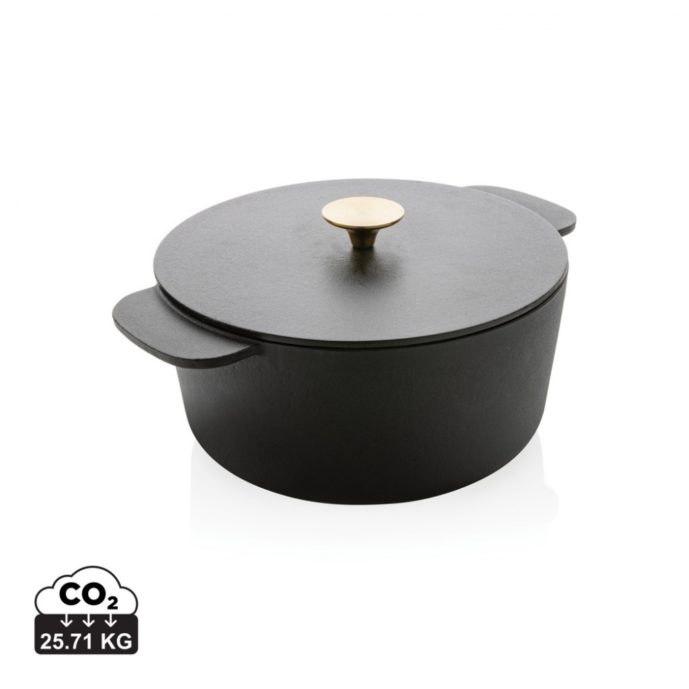 Logo trade corporate gifts picture of: Ukiyo cast iron pan large