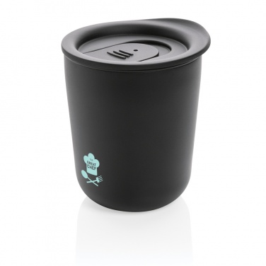 Logo trade promotional merchandise image of: Simplistic antimicrobial coffee tumbler