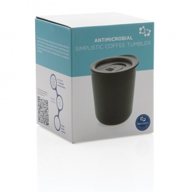 Logotrade promotional giveaway image of: Simplistic antimicrobial coffee tumbler